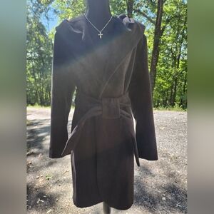 VENUS Knee Length Wrap Winter Coat